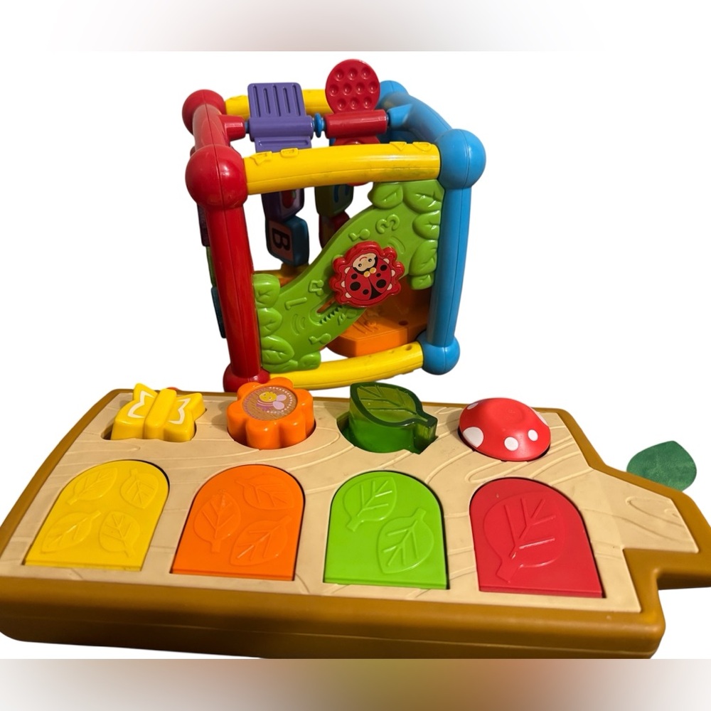 Vtech Busy Learners Activity Cube and FP Hide and Seek Pop Up Toy